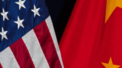 drapeaux états-unis chine
