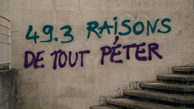 Borne défend le 49.3