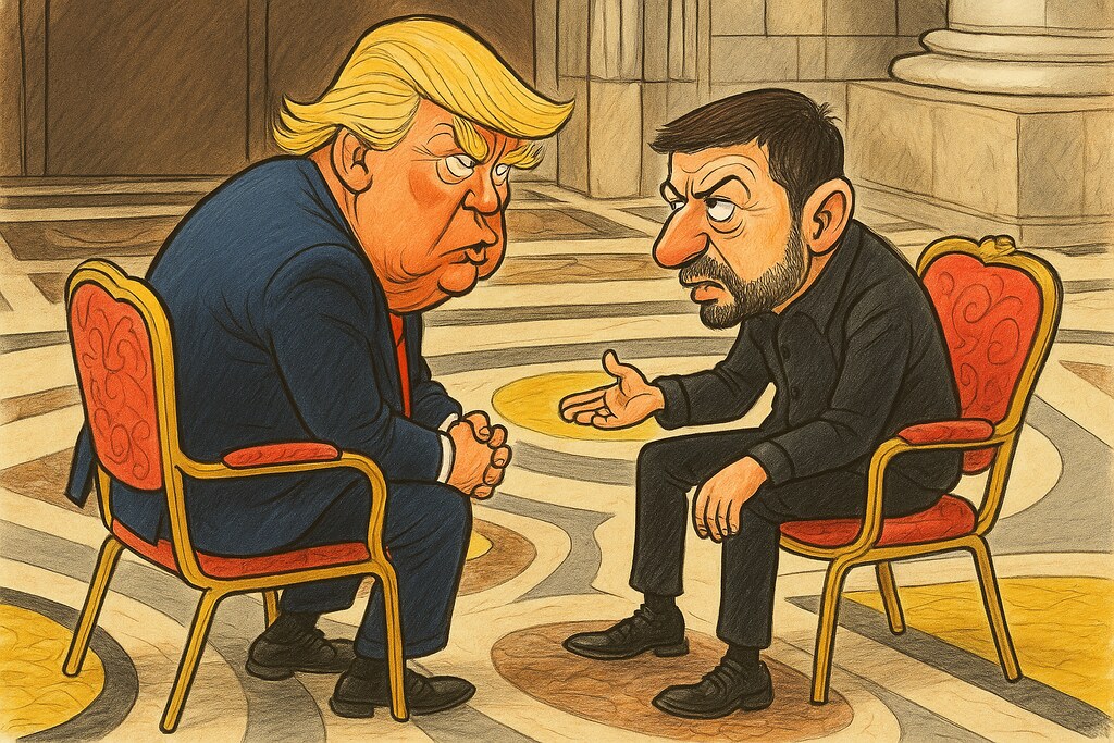 Zelensky négocie avec Trump des garanties de sécurité