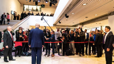 Davos, Donald Trump a donné le coup d'envoi à son initiative de paix