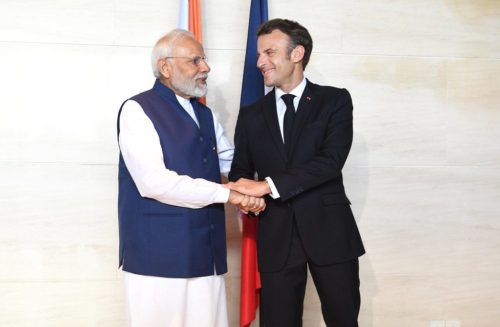 Voyage en Inde d'Emmanuel Macron