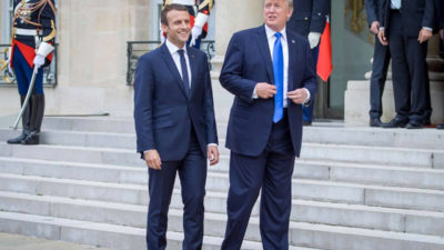 En direct de la Maison Blanche, Donald Trump humilie Macron et lui met un 8 sur 10